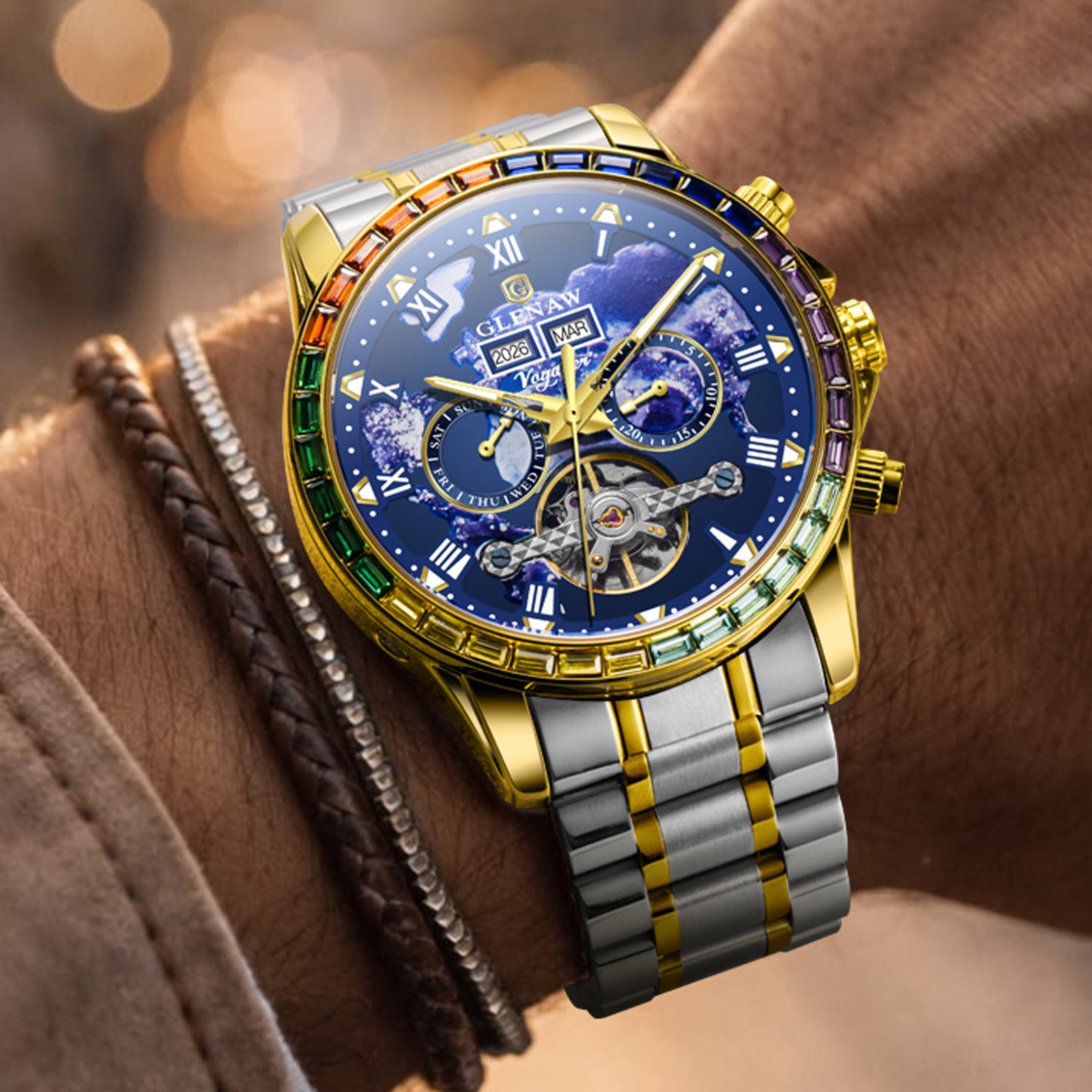 2026 GLENAW Design Neue Kalend – Rolex Watch Daytona Bewertung und Preis